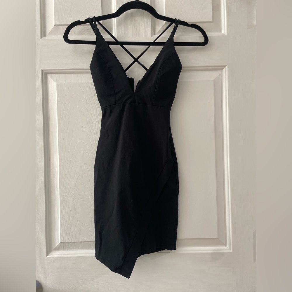 Black Mini Dress, Worn once, no stains, no smells, good condition